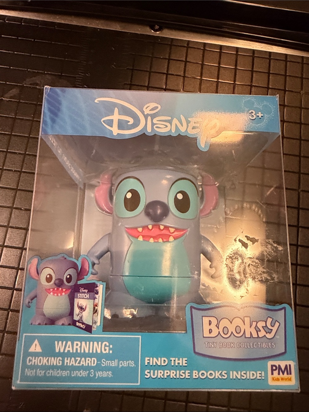 Disney Stitch Booksy Collectible in Light Blue, Teal and Pink